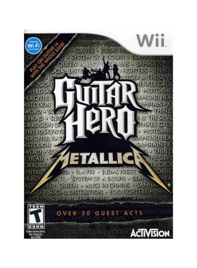 Activision - Guitar Hero Metallica - nintendo_wii - Image 1