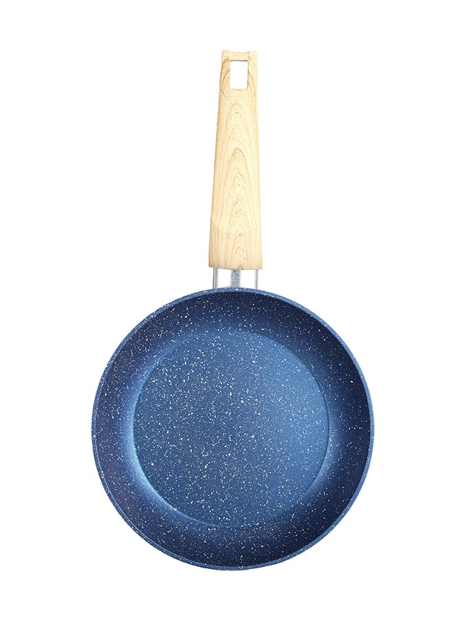 Insiya - 8-Piece Premium Granite Coated Aluminium Cookware Set Blue - Image 1