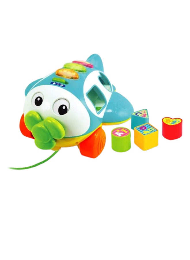 WinFun Sort And Learn Pull Along Plane - Image 1