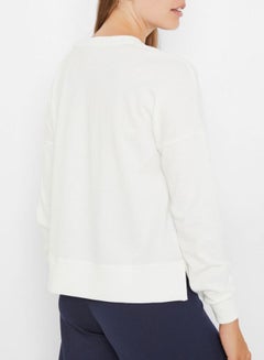ONLY I Love My Dog Printed Sweatshirt White  - Image 2