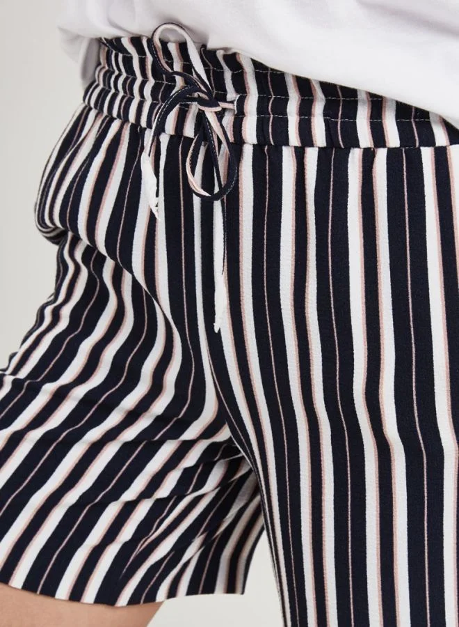 ONLY Striped Shorts Night Sky