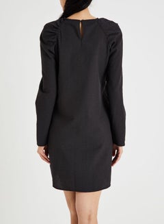 Long Sleeves Dress Charcoal - v1597847466/N33672652V_2