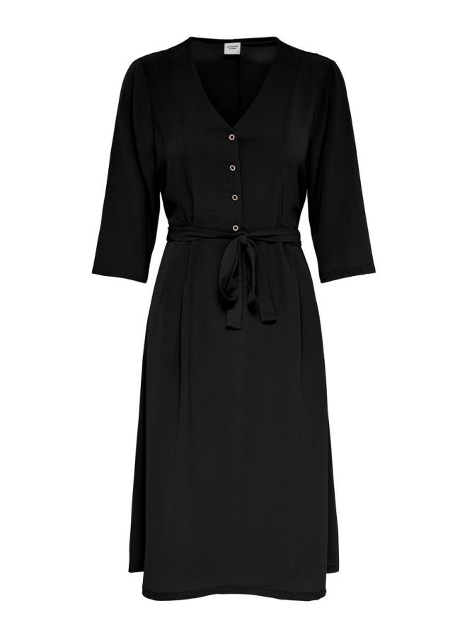 Jacqueline de Yong V-Neck Mini Dress Black  - Image 5