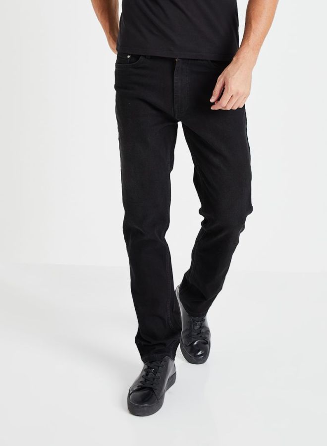 STATE 8 - Mid Rise Jeans Black - Image 1
