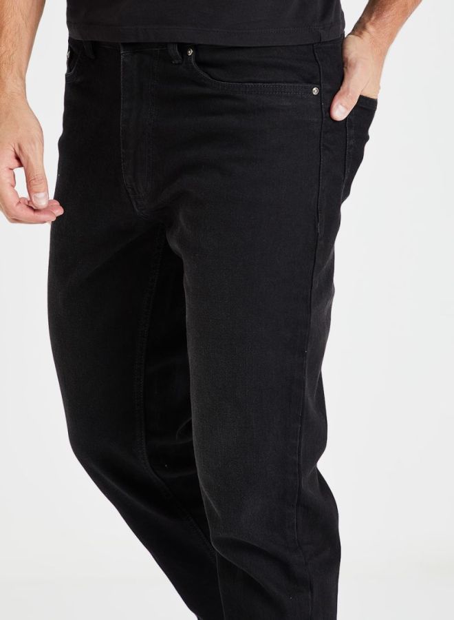 STATE 8 - Mid Rise Jeans Black - Image 1
