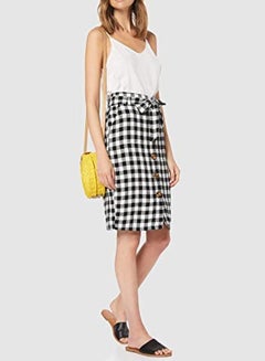 NEW LOOK Button Down Skirt Black/White  - Image 4