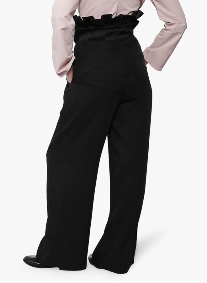 LOST INK - Sculpted Waist Trousers Black - Image 1