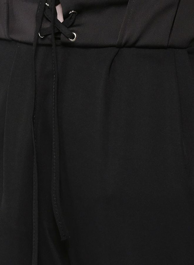 LOST INK - Sculpted Waist Trousers Black - Image 1