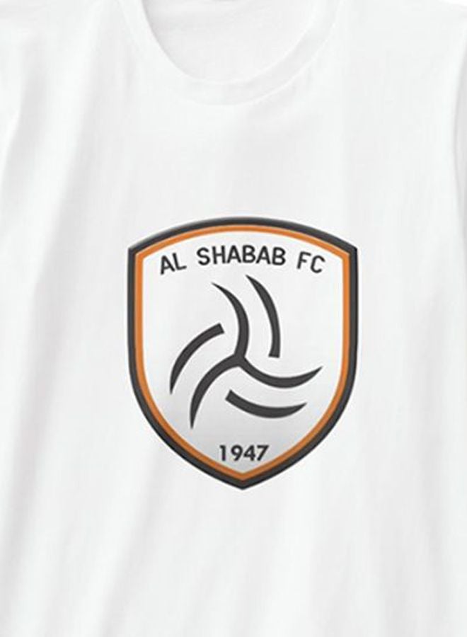 1st Piece Al Shabab FC Printed T-shirt White  - Image 3
