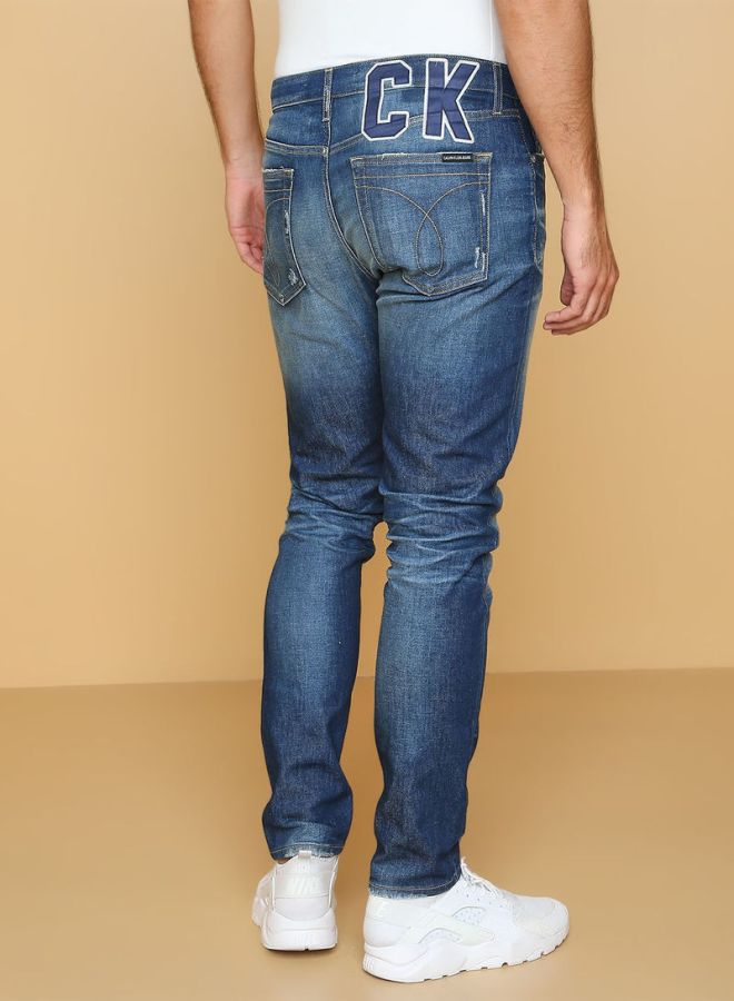 Calvin Klein Jeans - Tapered Slim Jeans Bright Blue - Image 1