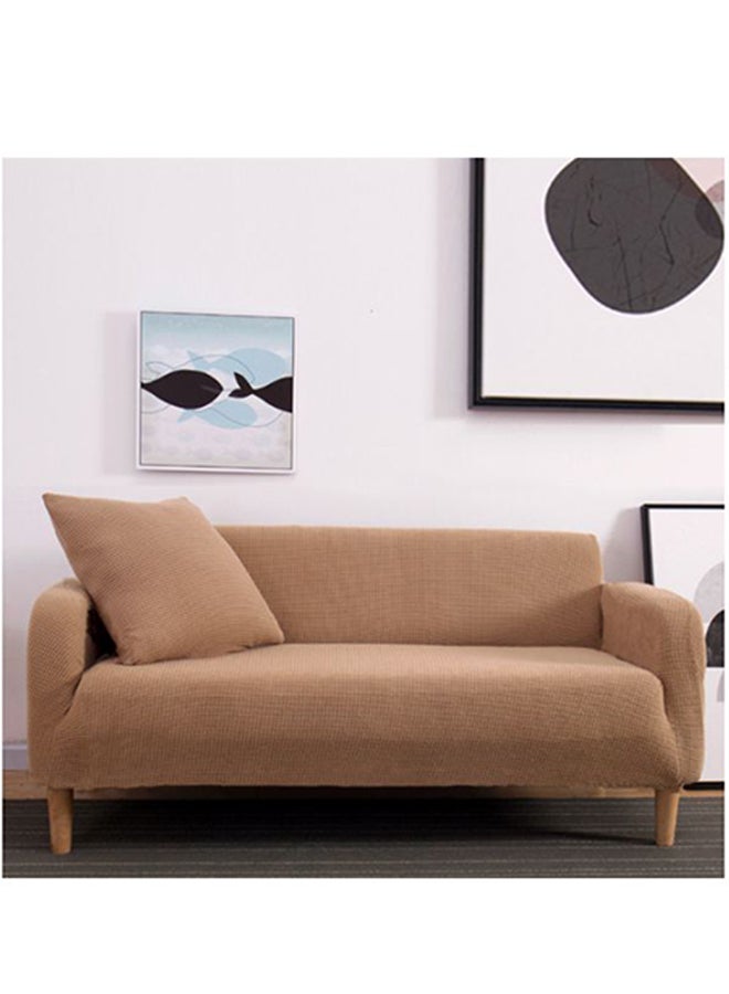 بيوينتي غطاء أريكة بثلاثة مقاعد بلون قهوة 190-230سم - Image 2