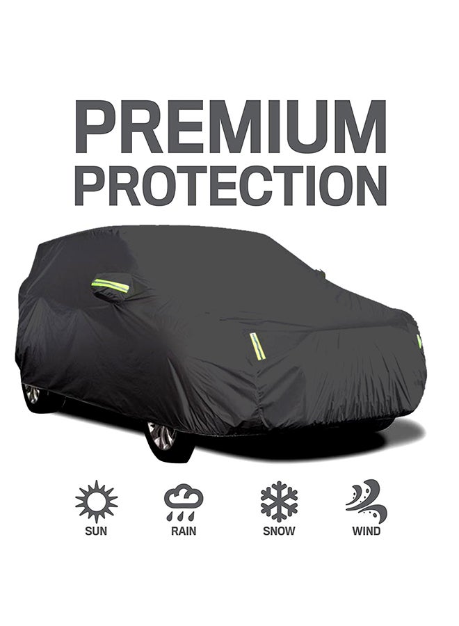 Protective Car Cover With Reflective Strip For SUV Car