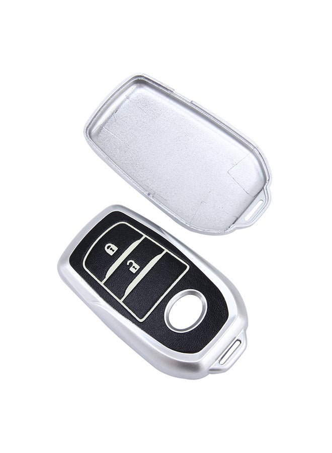 Generic - Car Auto PU Leather Key Ring Protection Cover Set - Image 1
