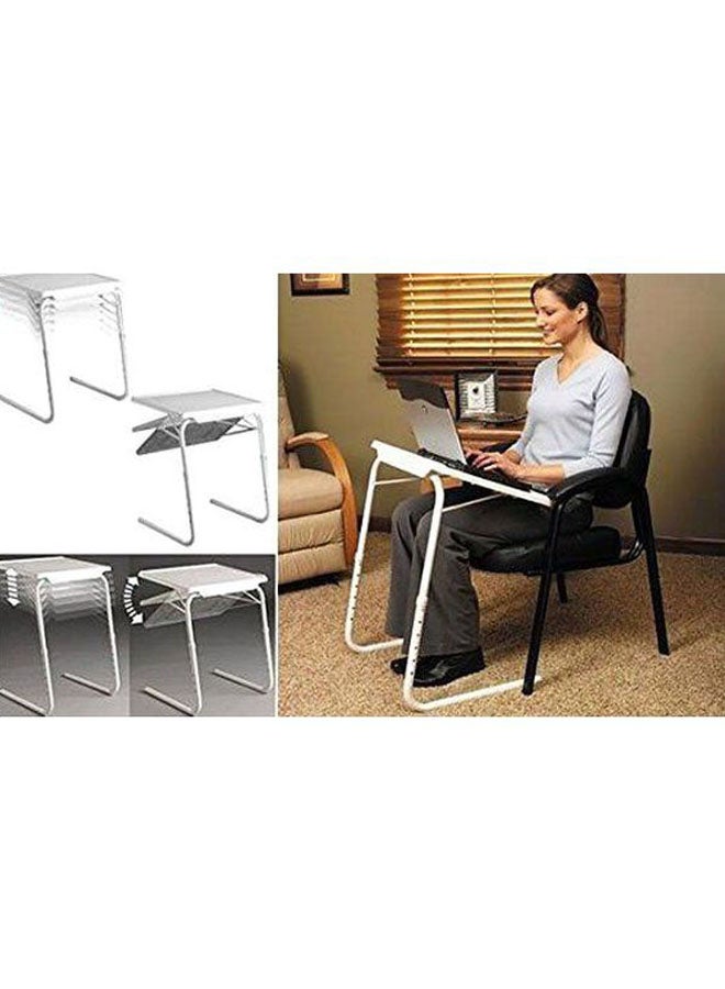 AS SEEN ON TV - Tablemate II Portable Adjustable table White - Image 1
