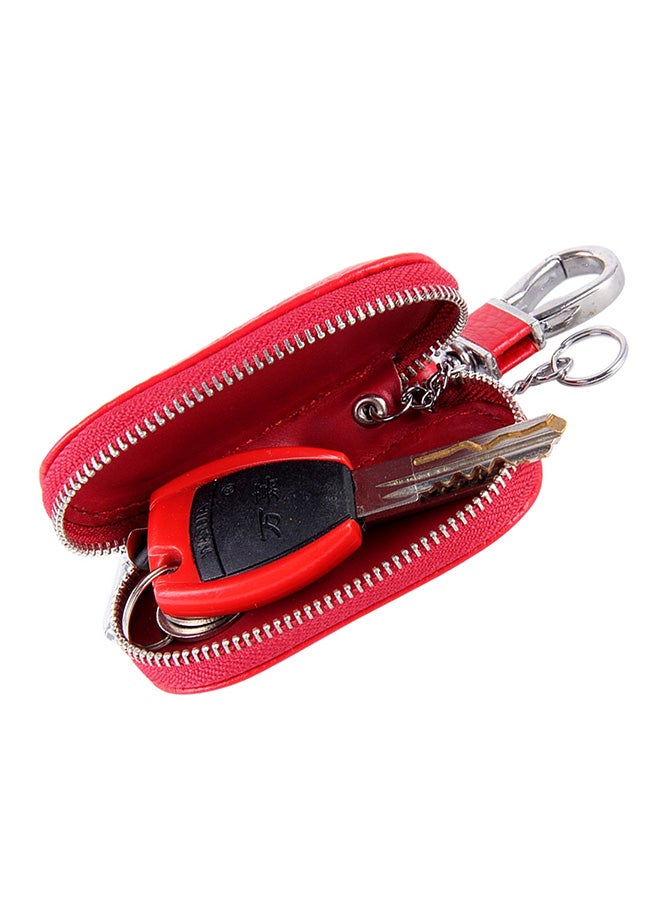Universal Leather Waist Hanging Wallet Key Holder Bag - Image 4
