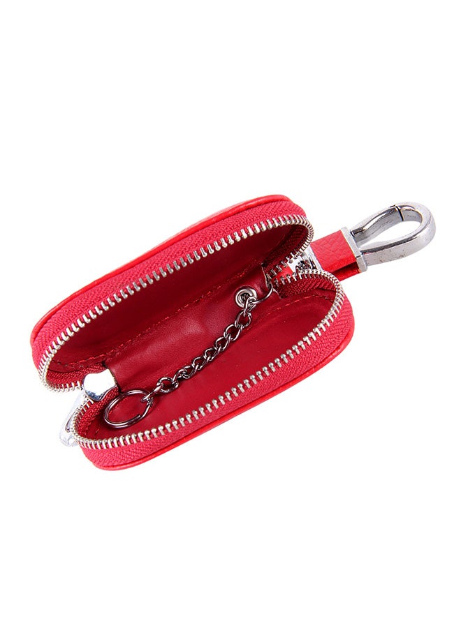 Universal Leather Waist Hanging Wallet Key Holder Bag - Image 3