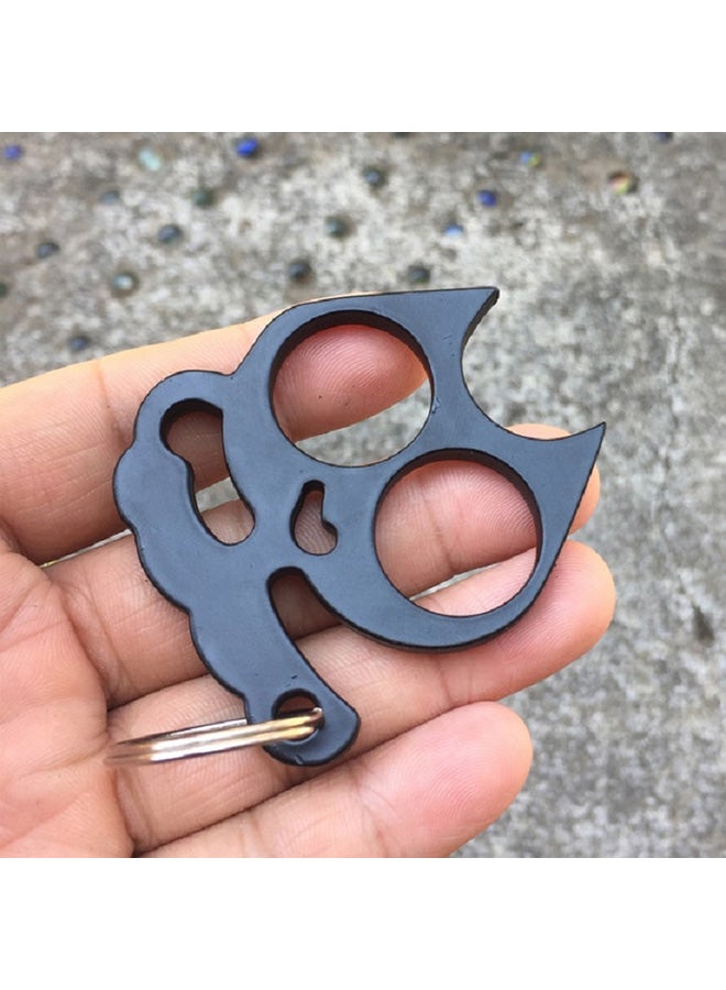 5-Piece Metal Self-defense Keychain Set - Image 2