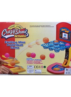 Di Hong Sturdy Durable Lightweight Compact Crazy Shoot Mini Basketball Game Toy Set 32.2x23x5.8cm  - Image 2