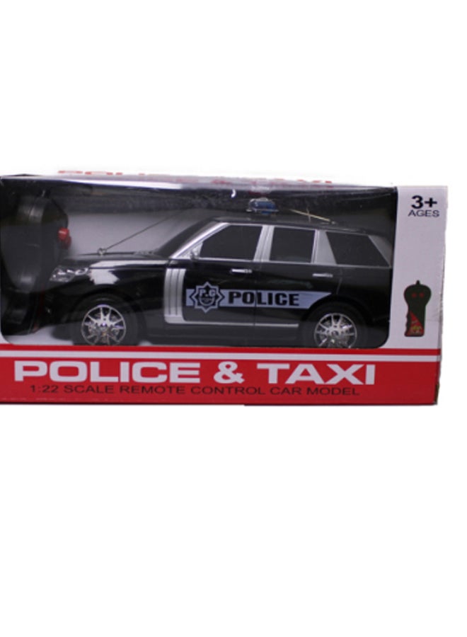 Police And Taxi Remote Control Car 30 x 13cm - Image 2
