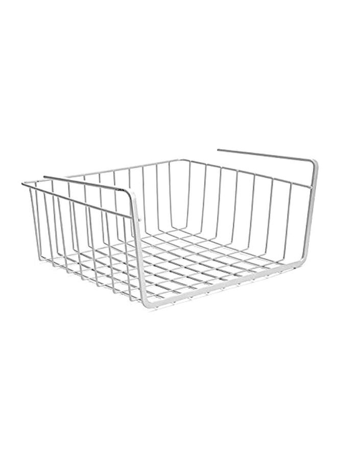 HOME CUBE Under Shelf Storage Rack White 14.4x5.3x9.3inch - Image 1