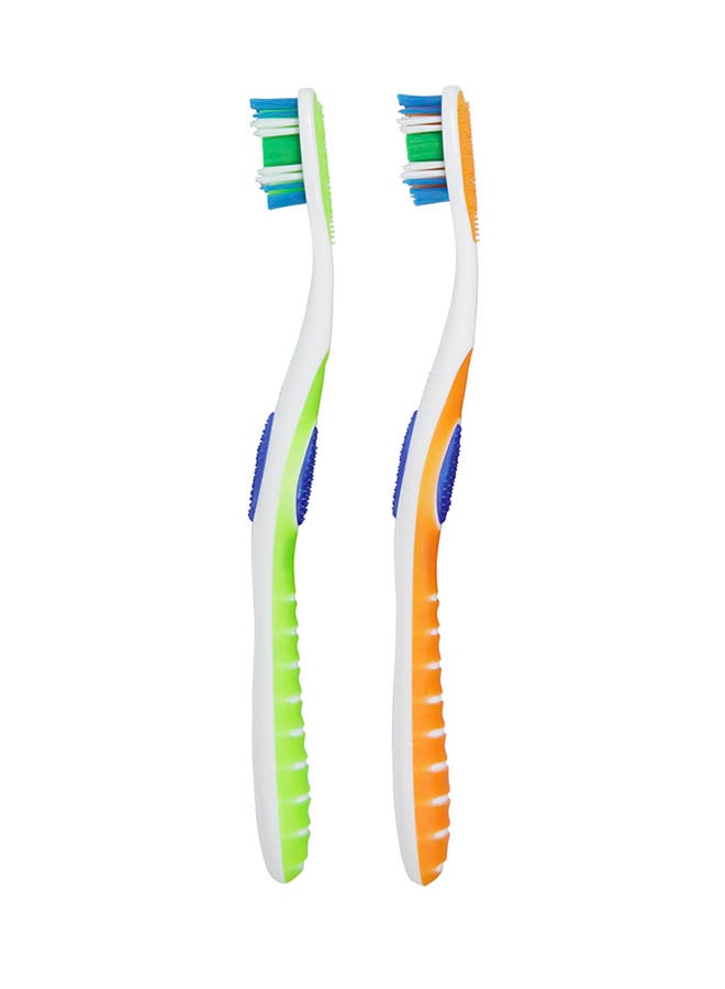 Colgate - 2-Piece 360 Degree Whole Mouth Clean Soft Toothbrush - Image 1