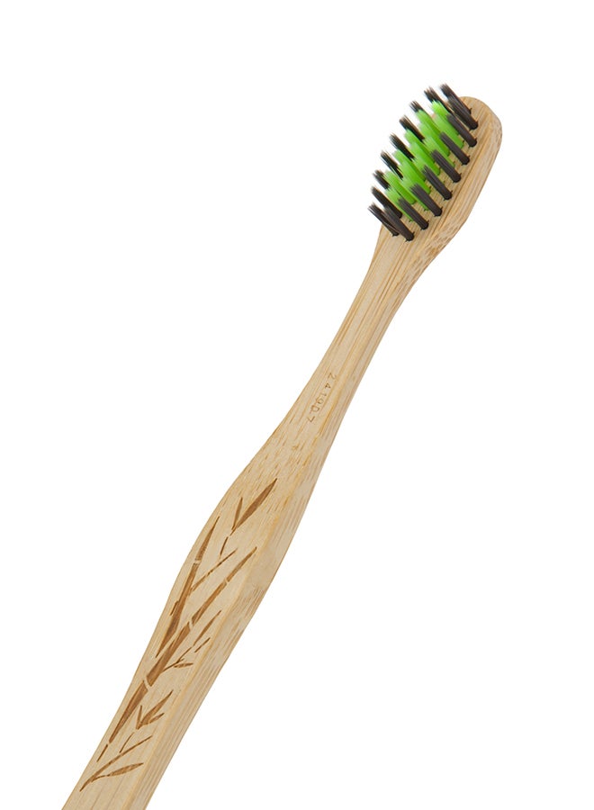 Colgate - Soft Bamboo Toothbrush Beige/Black - Image 1