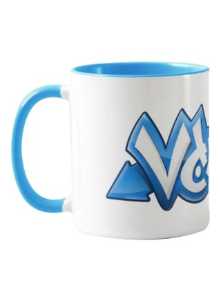 Exit 7 Printed Ceramic Mug White/Blue - v1597905110/N39848107A_1