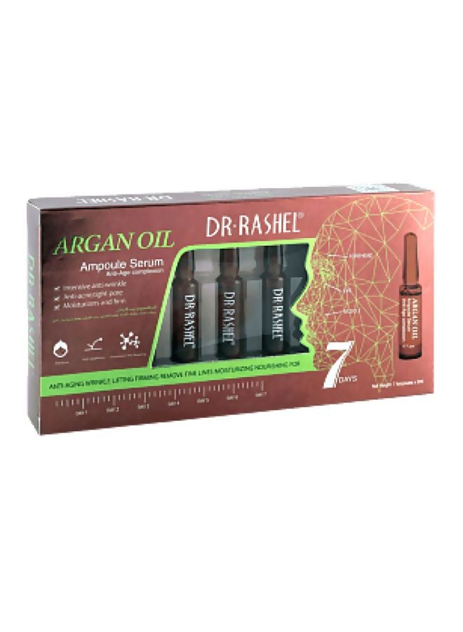 DR. RASHEL 7-Piece Argan Oil Ampoule Anti-Age Complexion Serum Set 2ml - Image 2