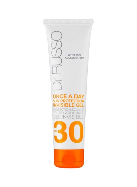 Once A Day Sun Protection Invisible Gel With Tan Accelerator SPF30 100ml