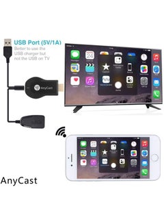 إني كاست دونجل M2 بلس ميراكاست إيربلاي بمنفذ HDMI أسود  - Image 2