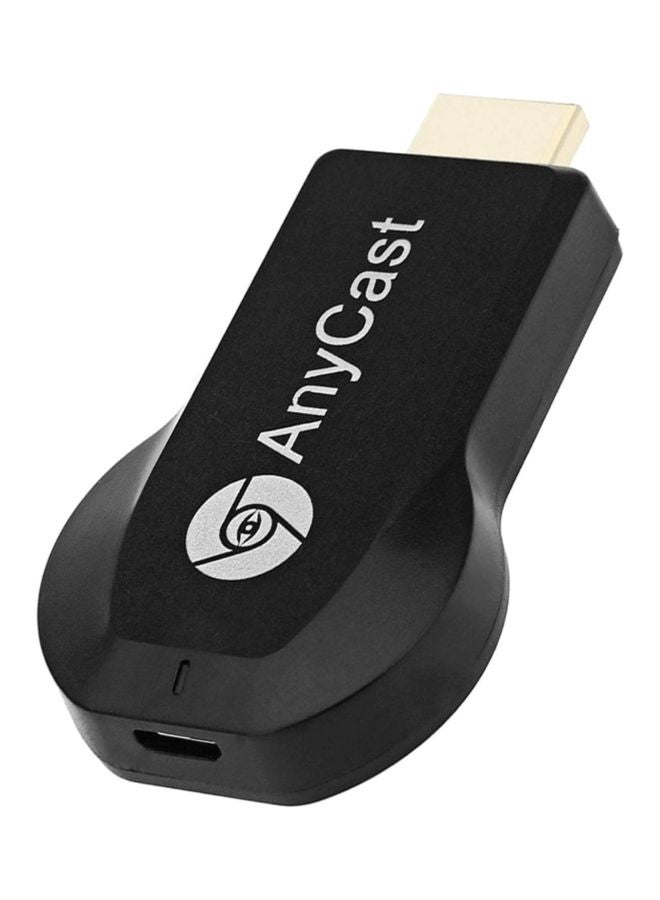 AnyCast M2 Plus TV Wi-Fi Media Receiver Dongle Black  - Image 1