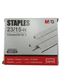 M&G 1000-Piece Heavy Duty Stapler Pin Set Silver 