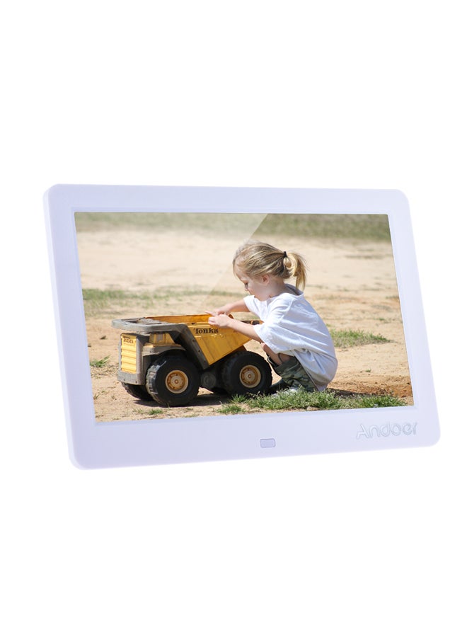 ANDOER 10-Inch HD Digital Photo Frame With Infrared Remote Control White  - Image 2