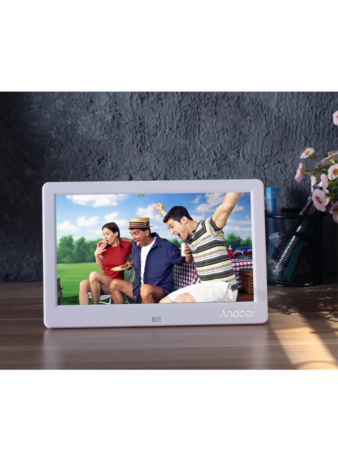 ANDOER 10-Inch HD Digital Photo Frame With Infrared Remote Control White  - Image 3
