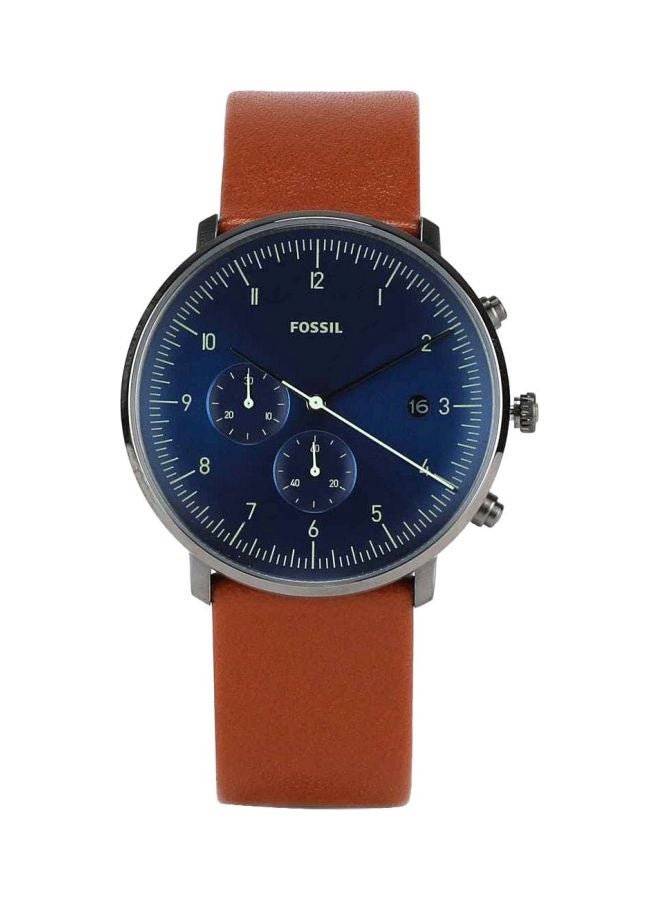 men Chase Water Resistant Chronograph Watch FS5486 - 42 mm - Brown
