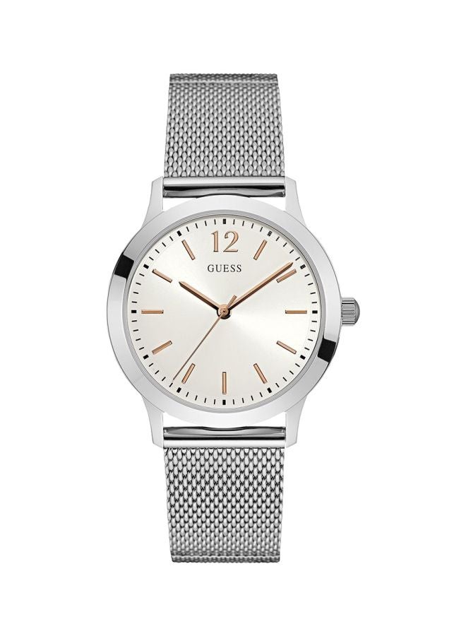 GUESS Men's Exchange Water Resistant Analog Watch W0921G1 - 39 mm - Silver - Image 1