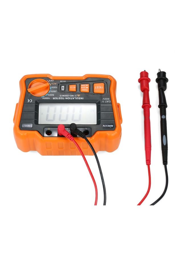 KKmoon Insulation Tester Orange/Black  - Image 4