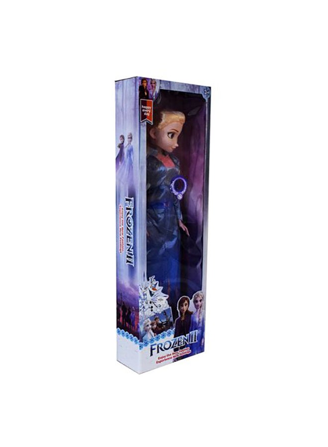 Frozen Fashion Doll With Sounds Blue Multicolor 90cm - Image 2