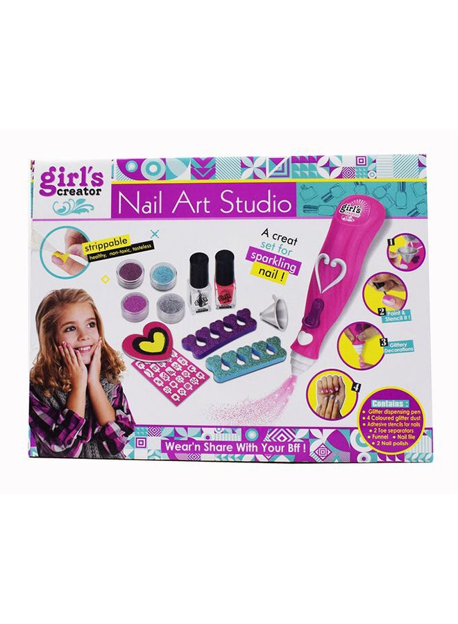 Generic - Nail Art Studio Game Set Multicolour - Image 1