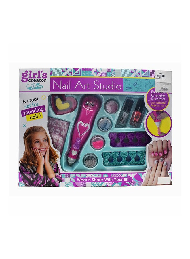Generic - Nail Art Studio Game Set Multicolour - Image 1