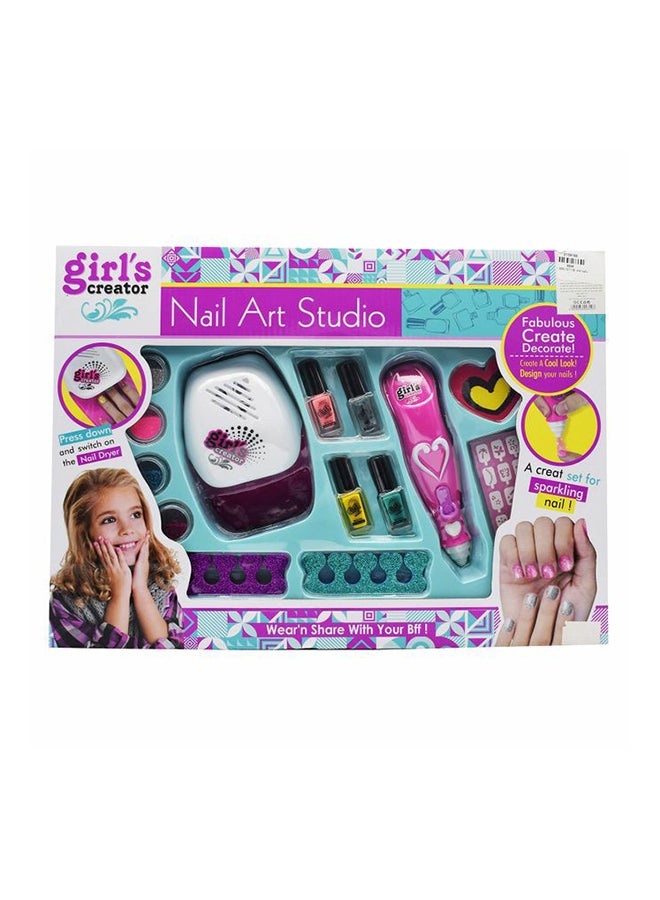 Generic - Nail Art Studio Game Set Multicolour - Image 1