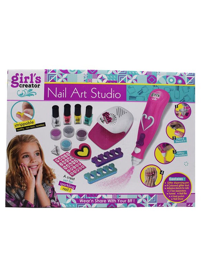 Generic - Nail Art Studio Game Set Multicolour - Image 1