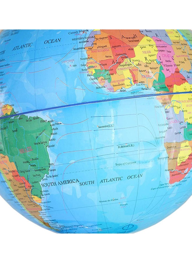 Vintage World Globe With Stand 22x22x31cm - Image 2