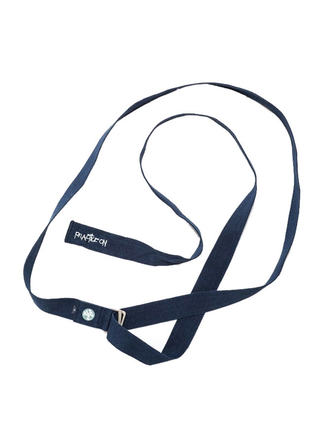 Manduka Align Yoga Strap With Buckle Midnight 10feet  - Image 1