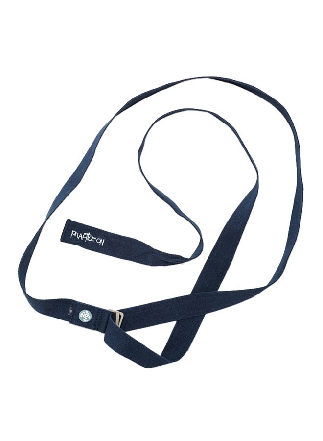 Manduka Align Yoga Strap With Buckle Midnight 8feet  - Image 1