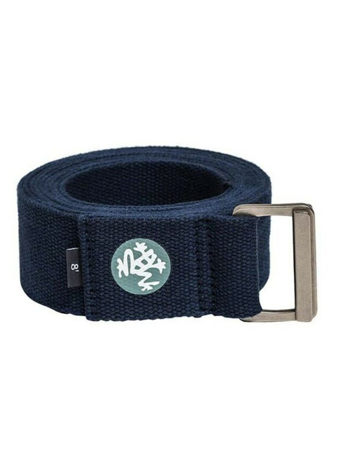 Manduka Align Yoga Strap With Buckle Midnight 8feet  - Image 2