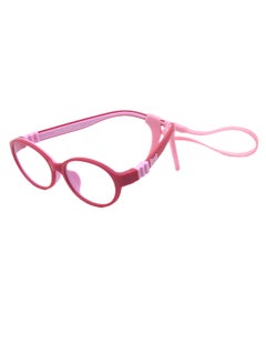 Generic Kids' Blue Light Blocking Oval Frames Eyeglasses  - Image 2