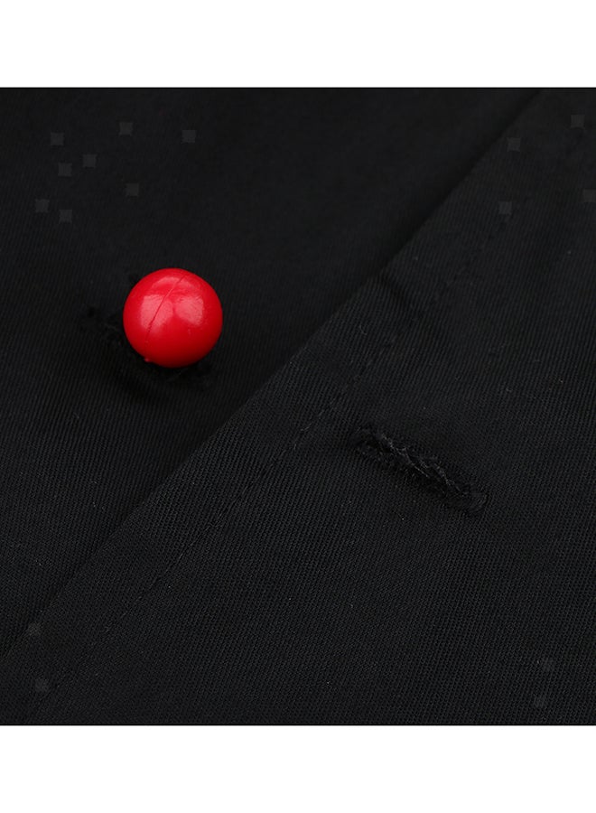 Generic - Short Sleeve Chef Jacket Black - Image 1