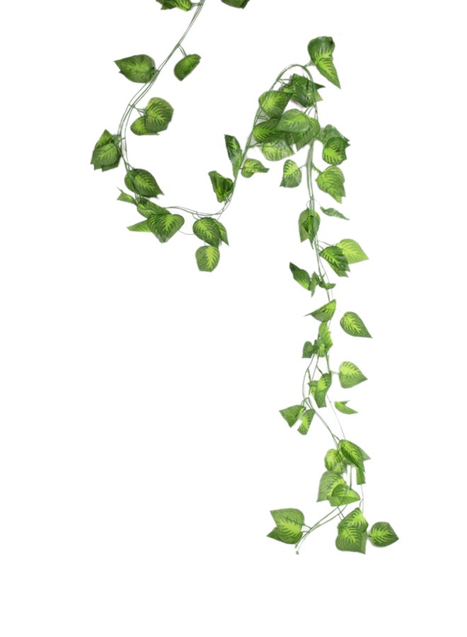 DRAMA HOME 6-Piece Artificial Hanging Ivy Leaves Green 