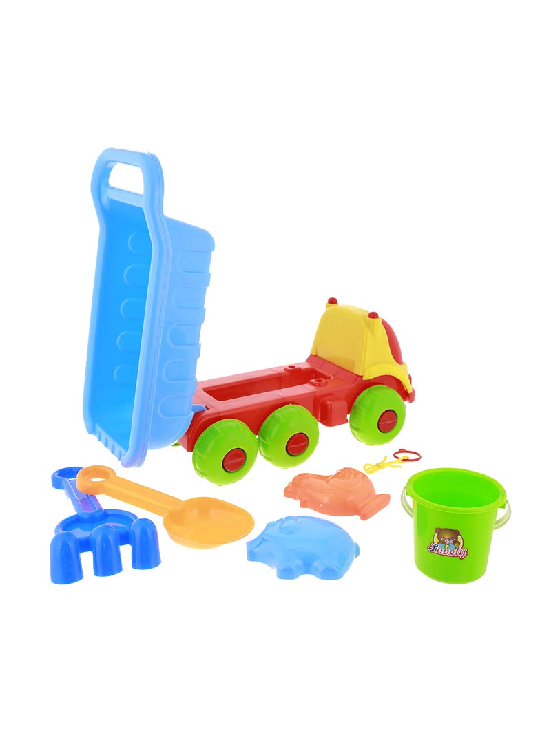 Chamdol 6-Piece Truck Beach Bucket Toy Set - Image 3